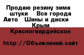 Продаю резину зима 2 штуки  - Все города Авто » Шины и диски   . Крым,Красногвардейское